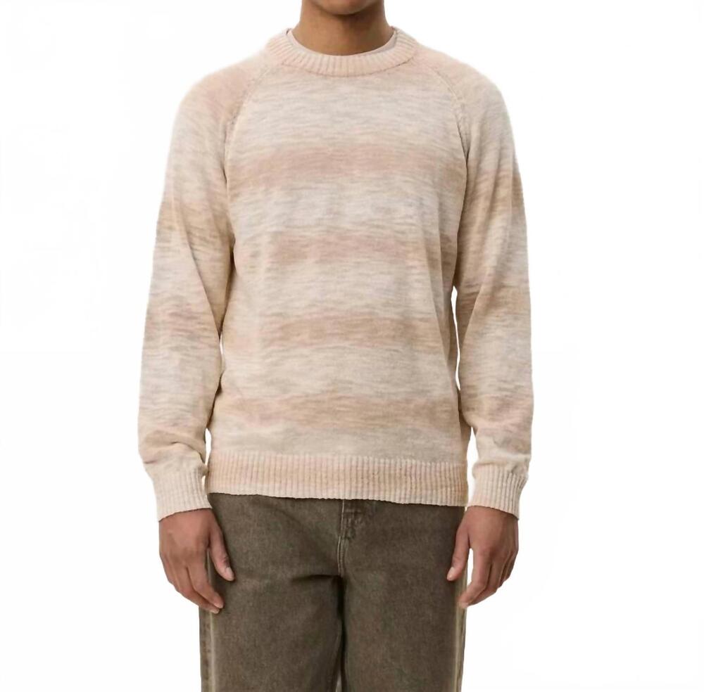NEW LES DEUX light gradient knit sweater in incense beige